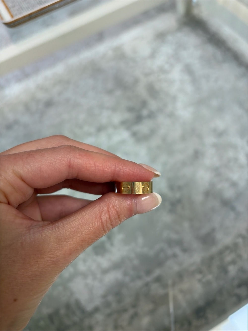 Cartier LOVE Classic Ring 18K Yellow Gold Size 50 / US 5.25 Full Set - Picture 5 of 11